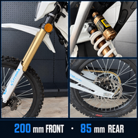 Moto électrique tout-terrain Surron Light Bee X 72V 10000W 80km/h pour adultes 2026
