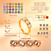 Maßgefertigte Edelstahl 316L Roségold Verstellbare Ringe 18K PVD Friedensdesign Langlebig Hypoallergen 5A Kubikzirkonia