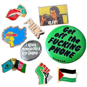 Cloisonne Cứng Men Ve Áo Pins Thủ Công Kim Loại Huy Hiệu Huy Chương Biên Giới Hat Clip Mềm Long Lanh Đồng Xu Trâm Với Khắc Thiết Kế - Product Image 3