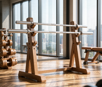 Barre d'haltères pour musculation, finition chromée, poignée moletée, barre droite pour la musculation à domicile, équipement d'entraînement de musculation