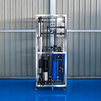 Système de traitement d'eau potable par osmose inverse 250 l/h, filtre à sable, équipement de filtration d'eau pure, prix compétitif