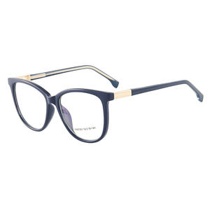Montures de lunettes rectangulaires TR pour femmes 87004, verres optiques anti-lumière bleue, largeur de monture moyenne, lentilles en acétate, style européen - Product Image 3