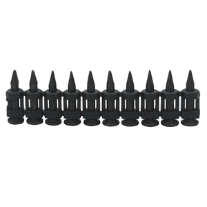Haute qualité 16-38mm noir en plastique trempé bande collée acier béton goupille clous lisse tige Type gaz clou pistolet Compatible - Product Image 2
