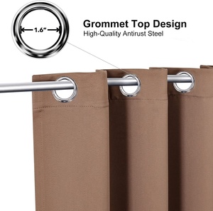 Rèm Tùy Chỉnh Đặc Biệt Đa Chức Năng Rèm Grommet Màn Cho Phòng Ngủ Và Phòng Khách - Product Image 3