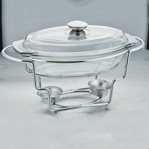 Precios al por Mayor <span class=keywords><strong>de</strong></span> Recipientes para Calentar Comida <span class=keywords><strong>de</strong></span> Acero Inoxidable y Vidrio para Hostelería, Restaurantes y Hoteles - Product Image 4
