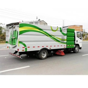 Camión de Limpieza de Carreteras con Aspiradora ISUZU 700P de 8 Toneladas y 10T con Tanque de Agua para Calles Urbanas y Pistas de Aeropuertos - Product Image 6