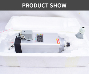 Factory Outlet GDZ80x73-1.5 High 1.5Kw 24000rpm Square Air Cooled Spindle Motor for <b>Engraving</b> <b>Machine</b> Drilling Spindle - Product Image 6