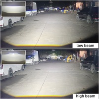 SANVI Feux de calandre LED blancs super lumineux 10000 Lumens 12V pour voitures européennes, feux de brouillard auxiliaires, projecteur de phare 90W