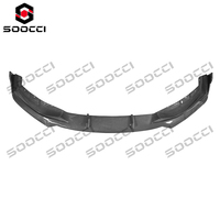 Kit de carrocería de fibra de carbono seca mejorado: Splitter delantero y labio inferior para parachoques delantero para BMW G16 840i M850i Serie 8 2019-2023