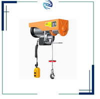 Palans électriques miniatures en excellent état, capacité de charge de 0,2T à 1,5T avec câble métallique - 220V, idéaux pour les entrepôts, les garages