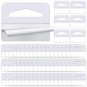 Attaches adhésives transparentes durables pour la réparation des emballages endommagés, solution de suspension en plastique en forme de J pour la vente au détail - Product Image 6