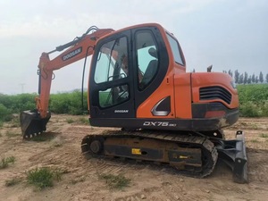 Fiable utilisé Doosan DX75 pelle à roues 7.5 tonnes Mini faible heures de travail Core Incl moteur moteur boîte de vitesses pompe à vendre - Product Image 2