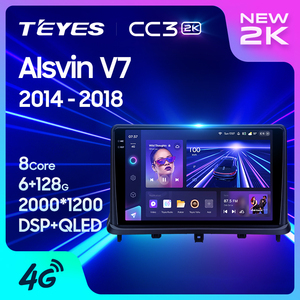 Reproductor de DVD para Auto <span class=keywords><strong>TEYES</strong></span> <span class=keywords><strong>CC3</strong></span> 2K 2000*1200P <span class=keywords><strong>Android</strong></span> de 9 Pulgadas y 10 Pulgadas para Changan Alsvin V7 2014-2018 - Product Image 5