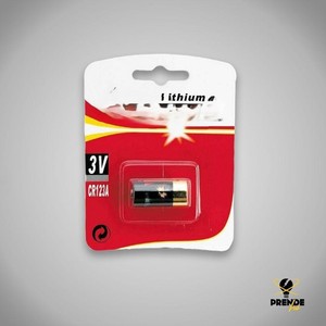 Batteria al litio CR123A 3V, 1500mAh - ideale per fotocamere, torce e dispositivi di sicurezza. - Product Image 1