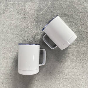 Offre Spéciale blancs blancs de sublimation à double paroi 12oz gobelet En Acier inoxydable Isolé tasse de Boisson pour le café Et le thé - Product Image 2