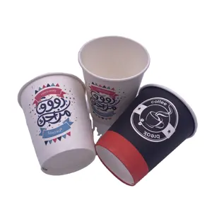 cup paper coffee paper cup 12 oz, high quality papercup wholesale, hot paper cup