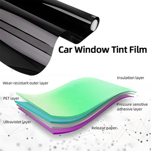 Película de tinte para ventana automotriz, envoltura de <span class=keywords><strong>vinilo</strong></span> con cambio de Color de alto brillo, <span class=keywords><strong>protección</strong></span> UV, aislamiento térmico para <span class=keywords><strong>ventanas</strong></span> de automóviles - Product Image 6