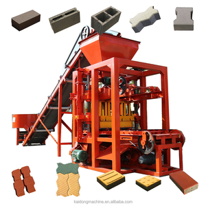 Macchina Semi-Automatica Portatile per la Produzione di Mattoni, Macchinario per Stampaggio di Mattoni Forati in Calcestruzzo, Macchine per Pavimentazione e Cordoli - Product Image 1