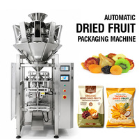 Machine d'emballage automatique de fruits secs pour raisins secs, mangues séchées, dattes rouges