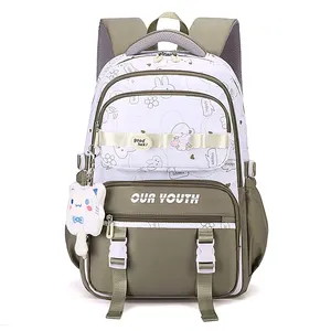 Grosir tas sekolah nilon sacs a dos pour fille produsen harga grosir tas sekolah ransel lucu Produsen china