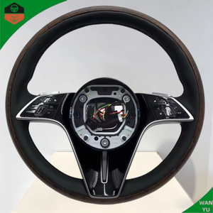 Volant en cuir <span class=keywords><strong>bleu</strong></span> Mercedes <span class=keywords><strong>AMG</strong></span> <span class=keywords><strong>GT</strong></span> <span class=keywords><strong>63</strong></span> CLA CLS E <span class=keywords><strong>S</strong></span> C Class SL W177 W176 W211 W212 W213 W218 W221 W463 - Product Image 4