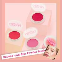 Crème à Poudre Personnalisé OEM Végétalien Sans Cruauté Marque Privée Crème de Maquillage Blush Palette Végétalien Unique Teinte Crémeuse Blush