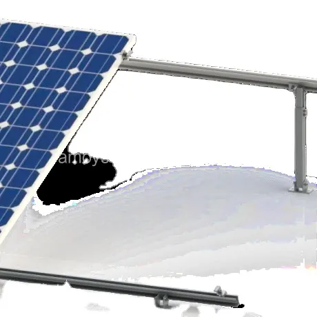 4 Stück Aluminium Solar panel Montage Z Halterung Befestigung festes Stativ System verzinkt Flachdach montage Solarmodule Aluminium Solar