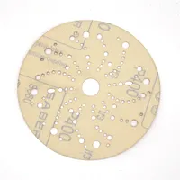 Di fabbrica su misura rotonda 6inch 150 millimetri fori in ceramica abrasiva carta vetrata dischi mulit/dischi abrasivi per strumenti di lucidatura