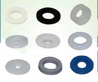 PTFE Nylon Kunststoff Dichtungsring Flanschdichtung Abstandshalter Unterlegscheibe Ausgleichsscheibe
