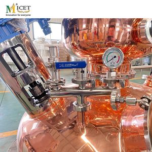 Máquina destiladora multifuncional de 450L para licores con alto contenido de alcohol para uso en destilería Planta de fabricación Ron Brandy Gin <span class=keywords><strong>Vodka</strong></span> - Product Image 4