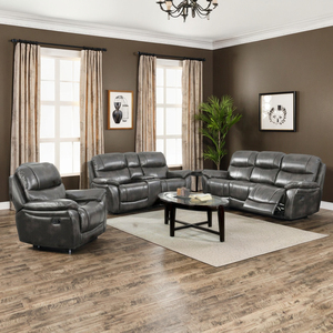 Conjunto de Sofás Reclinables Ergonómicos <span class=keywords><strong>Frank</strong></span> Deluxe con Portavasos para Salas de Cine Privadas - Product Image 1