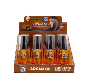 SOFTSUB <span class=keywords><strong>SILKSKIN</strong></span> OEM/ODM Alkoholfreies Arganöl Nährendes Feuchtigkeitsspendendes Glanz-Serum Bio 60ml Haarpflege-Polierer - Product Image 3