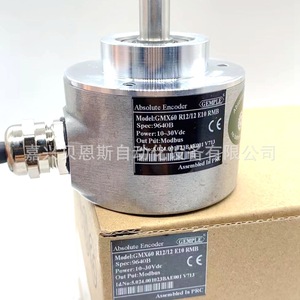 Codificador Absoluto Gemple Gmx60 R12 12 E10 Rmb 9640B Modbus, Codificador Rotatorio Multivuelta de 60 mm - Product Image 5