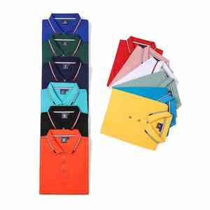 Polos personalizados-Camisetas de golf de manga corta para hombre con logotipo personalizado de la empresa - Product Image 4