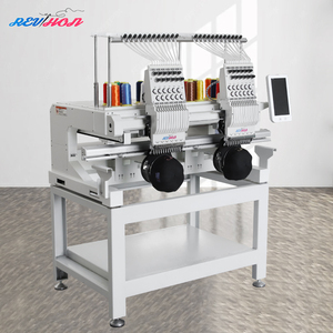 Máquinas de Coser Industriales Computarizadas Multifuncionales para Bordado, Máquina de Bordar de 2 Cabezas para Camisetas - Product Image 4
