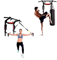 Barre de traction pour porte murale Harbour Barre de traction pour salle de sport