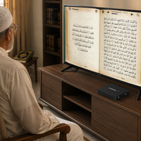 Nouvelle Arrivée 2026 : Boîte de Prière Islamique 4K Android 9.0 avec Heures de Prière et Audio Coranique pour Usage Quotidien Familial Musulman