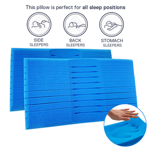 Oreiller de couchage pour adultes de nouvelle conception, matériau en silicone de qualité <span class=keywords><strong>alimentaire</strong></span> avec rembourrage en mousse - Product Image 3