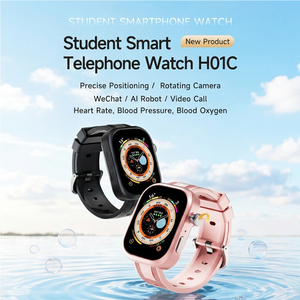 Reloj Inteligente H01C 4G para Niños con Cámara Giratoria de 180°, GPS, Monitor de Ritmo Cardíaco y Presión Arterial, 1050mAh, Resistente al Agua IP67 - Product Image 1