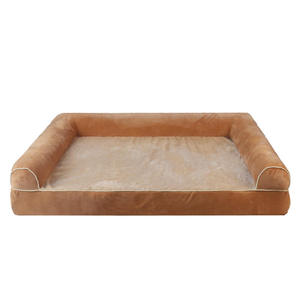 Cama para Mascotas Cuadrada de Esponja para Todas las Estaciones, Transpirable, Fresca en Verano y Cálida en Invierno, Tipo Sofá - Product Image 5