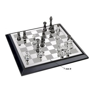 เกมหมากรุกไม้คลาสสิกพร้อมของเล่นกระดาน231X230ในกล่องไม้หรูหรา - Product Image 3