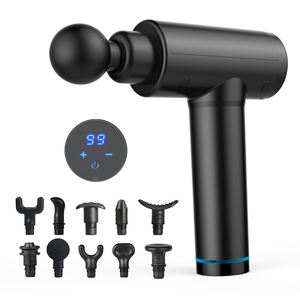 LED Touch Screen palmare martello massaggiatore tessuto profondo pistola massaggio per la cura del corpo di mira i muscoli testa posteriore pistola massaggio fasciale - Product Image 4