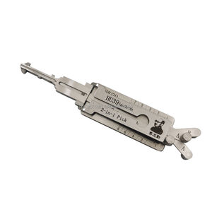 أداة فتح وفك تشفير قفل باب السيارة الجديدة من نوع Lishi Hu39 2 في 1 - Product Image 1