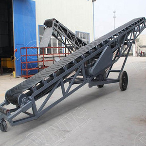 Industrieller Geneigter Mobiler Gummibandförderer für Schüttgut-Transport - Product Image 2