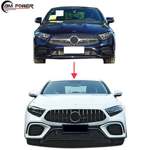 <span class=keywords><strong>2023</strong></span> <span class=keywords><strong>CLS</strong></span> CLASS W257 mise à niveau vers GT63 STYLE KIT de carrosserie voiture pare-chocs GRILLE diffuseur embouts d'échappement 2018- FACELIFT W257 GT63 pièces - Product Image 2