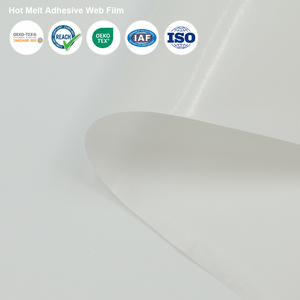 <span class=keywords><strong>Film</strong></span> thermofusible transparent non élastique en TPU de 100 cm x 0,05 mm, activé par la chaleur, pour éponge - Product Image 1