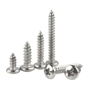 Sunpoint China Ss Stainless Steel Phillips Truss Head Pan Head Self Tapping Screw Screws