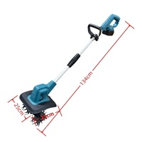 Nouveau Cultivateur Électrique Industriel Compact à Moteur Brushless au Lithium pour Mini-tilleuse, Labourage, Désherbage, Plantes en Pot et Creusement de Fossés