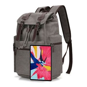 Custom Casual Travel Sport <b>Backpack</b> <b>Large</b> Capacity College Student School Bags Men Canvas Hiking Vintage Laptop <b>Backpack</b> - Product Image 1