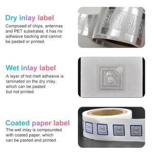 Hiệu suất cao NFC thẻ Sticker fudan F08 chip HF RFID nhãn 40x25 mét Giấy tráng không thấm nước - Product Image 5